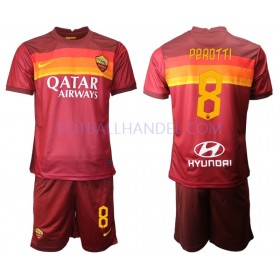 Barn Fotballdrakter AS Roma Diego Perotti 8 Hjemme 2020-21 Kortermet